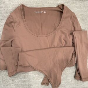 Abercrombie & Fitch Women's Tan Bodysuit